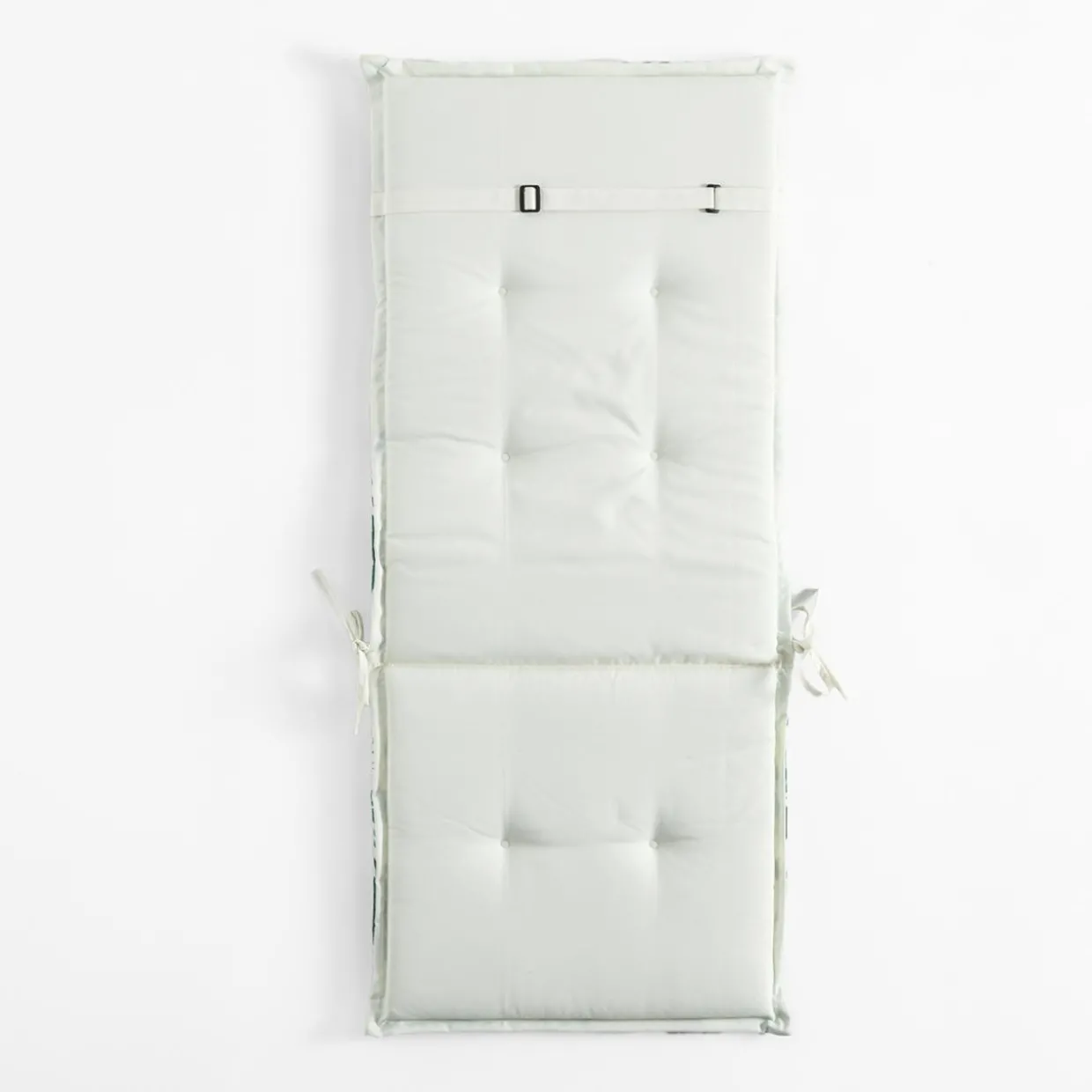 Poduszka na krzesło, biała, SAMBA, 50x118 cm