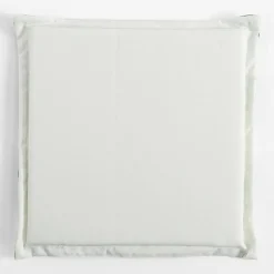 Poduszka na krzesło, biała, SAMBA, 40x40 cm