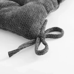 Poduszka na krzesło ciemnoszara DALLAS 40x40 cm