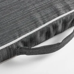 Poduszka na krzesło ciemnoszara PIPER 40x40 cm