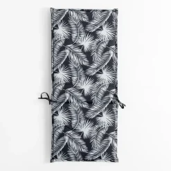 Poduszka na krzesło, czarna, SAMBA, 50x118 cm