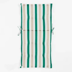Poduszka na krzesło w paski SUMMER ZANZI OUTDOOR 95x45 cm