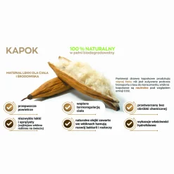 Poduszka naturalna KAPOK 50x60 cm