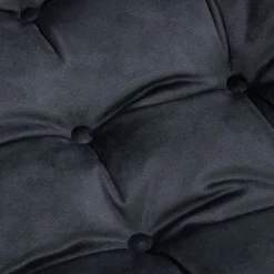 Poduszka siedzisko na krzesło ciemnoszara VELVIO 40x40 cm