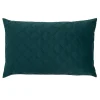 Poduszka z pianki termoelastycznej zielona EMMA 40x60 cm