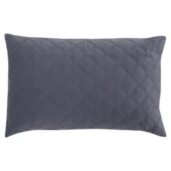 Poduszka z pianki termoelastycznej szara EMMA 40x60 cm