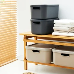 Pojemnik do przechowywania antracyt ALBULA 20 L