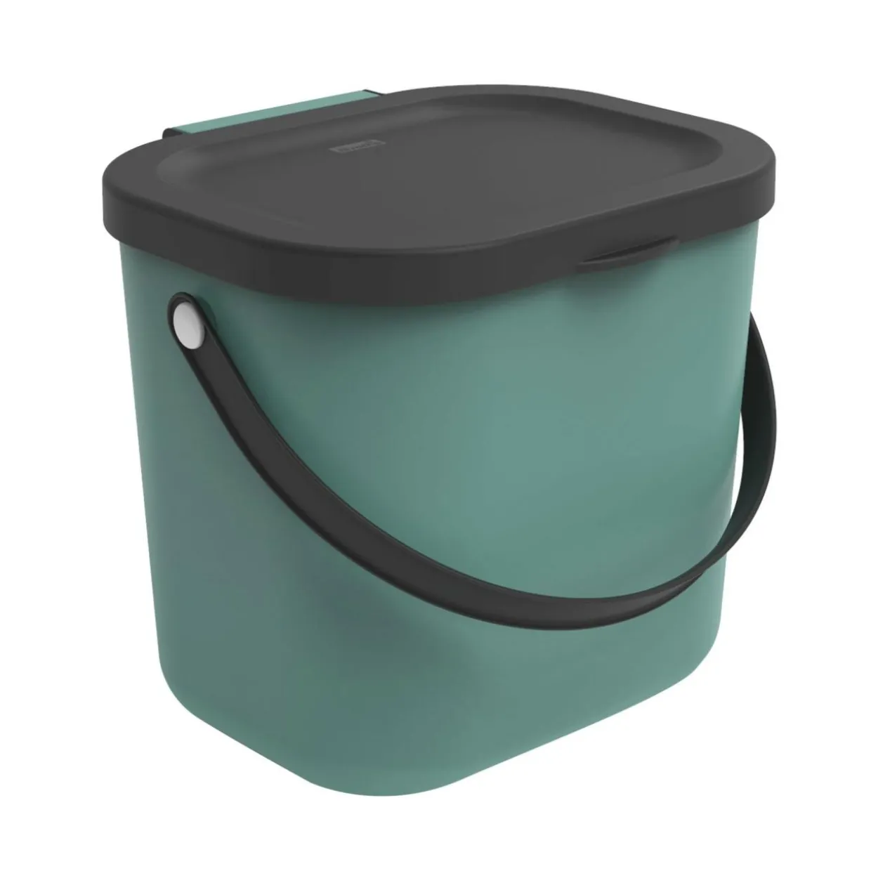 Pojemnik do segregacji zielony ALBULA, 6 l