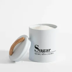 Pojemnik kuchenny biały SUGAR 16 cm