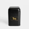 Pojemnik kuchenny czarny TEA 19 cm