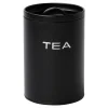 Pojemnik kuchenny na herbatę czarny TEA