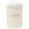 Pojemnik kuchenny na kawę biały 15 cm