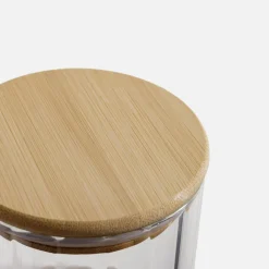 Pojemnik kuchenny z bambusową pokrywką 490 ml