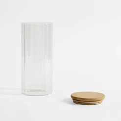 Pojemnik kuchenny z bambusową pokrywką 1000 ml