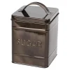 Pojemnik na cukier czarny BLACK 14 cm