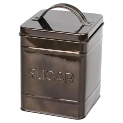 Pojemnik na cukier czarny BLACK 14 cm