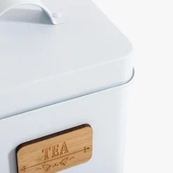 Pojemnik na herbatę z bambusową tabliczką TEA