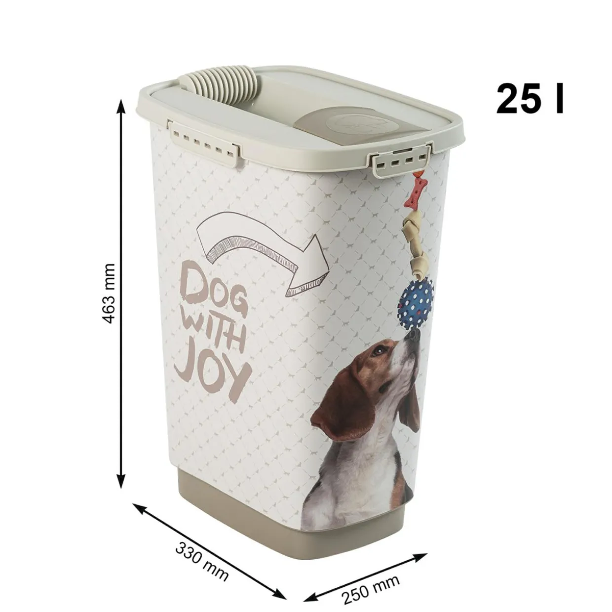 Pojemnik na karmę i smakołyki dla psa DOG CODY 25 l