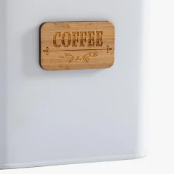 Pojemnik na kawę z bambusową tabliczką COFFEE