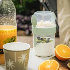 Pojemnik na lunch ze sztućcami, 1,1 l, MIX