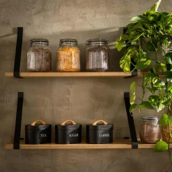 Pojemnik szklany ryflowany 1,4 l