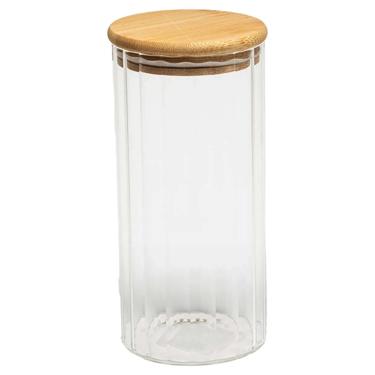 Pojemnik szklany z bambusową pokrywką 950 ml