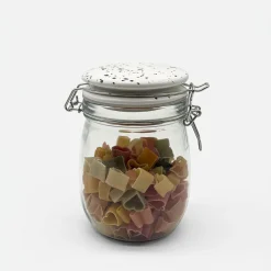 Pojemnik szklany z ceramiczną pokrywką 750 ml