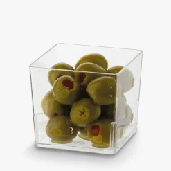 Pojemniki kwadratowe FINGERFOOD 120 ml, 24 szt