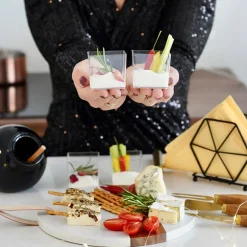 Pojemniki kwadratowe FINGERFOOD 120 ml, 24 szt