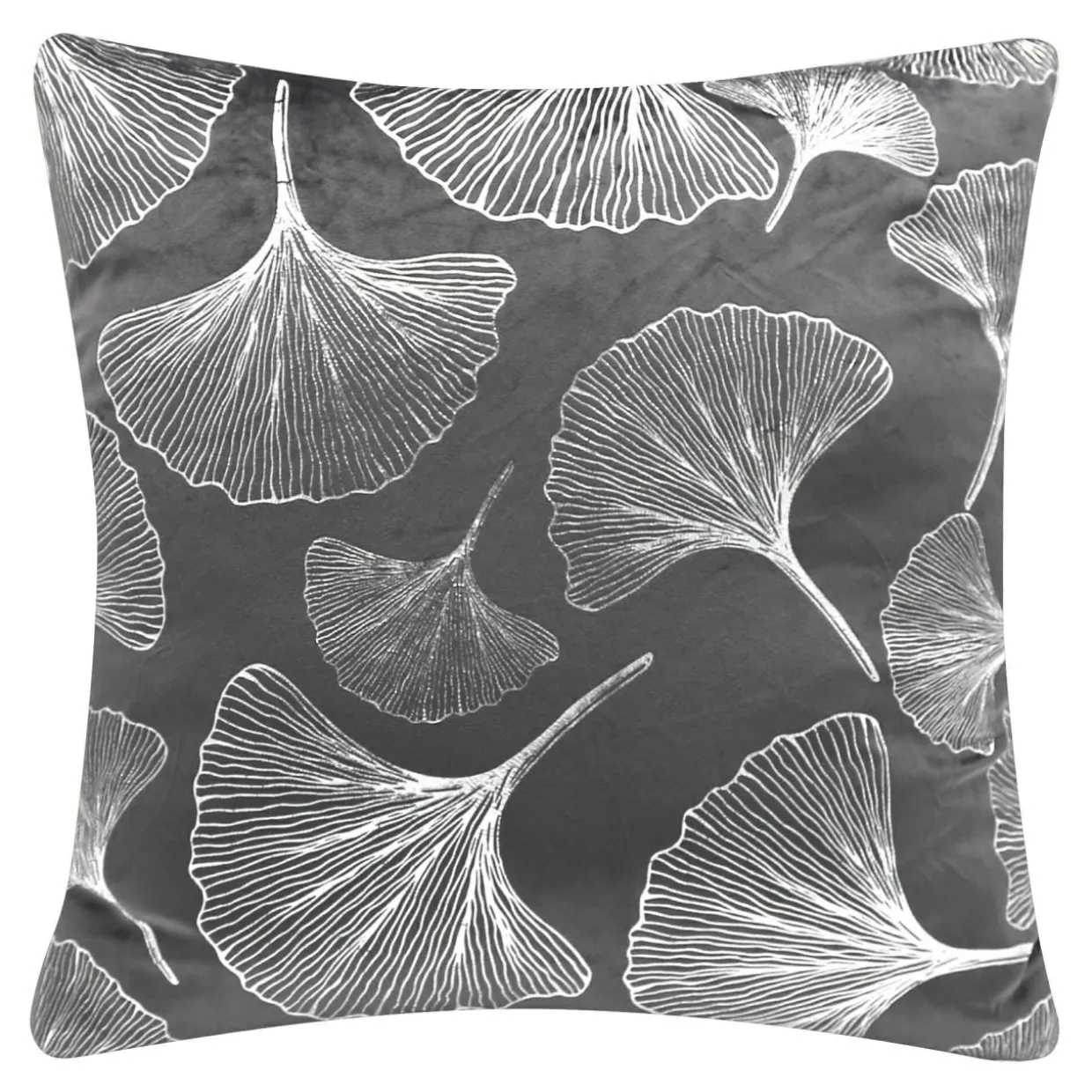 Poszewka dekoracyjna INEZ szara 45x45 cm