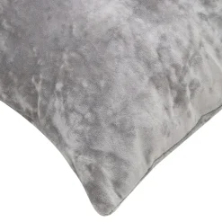 Poszewka dekoracyjna jasnoszara WERSAL 45x45 cm