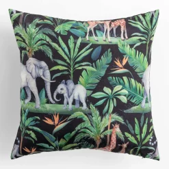 Poszewka dekoracyjna w egzotyczne wzory PARADIS 45x45 cm