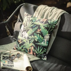 Poszewka dekoracyjna w egzotyczne wzory PARADIS 45x45 cm