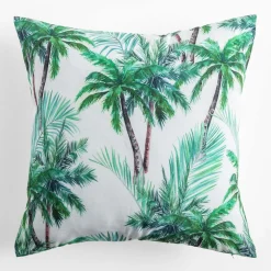 Poszewka dekoracyjna w palmy PARADIS 45x45 cm