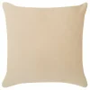 Poszewka dekoracyjna welurowa VELVIO beżowa 45x45 cm