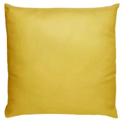 Poszewka na jasiek satynowa żółta 40x40 cm