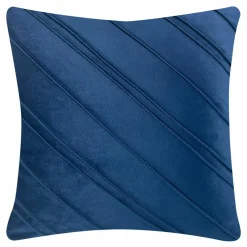 Poszewka na poduszkę granatowa ALICE 45x45 cm