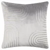 Poszewka na poduszkę szara RITZ 45x45 cm