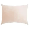 Poszewka na poduszkę welurowa beżowa BELLO 45x60 cm