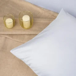 Poszewka satynowa na poduszkę biała 70x80 cm