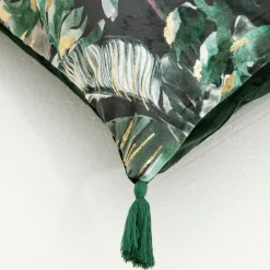 Poszewka w liście z chwostami MONSTERA 45x45 cm