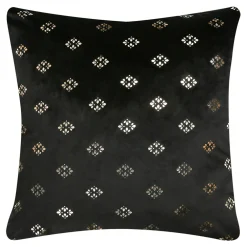 Poszewka w stylu glamour czarna SUSA 45x45 cm