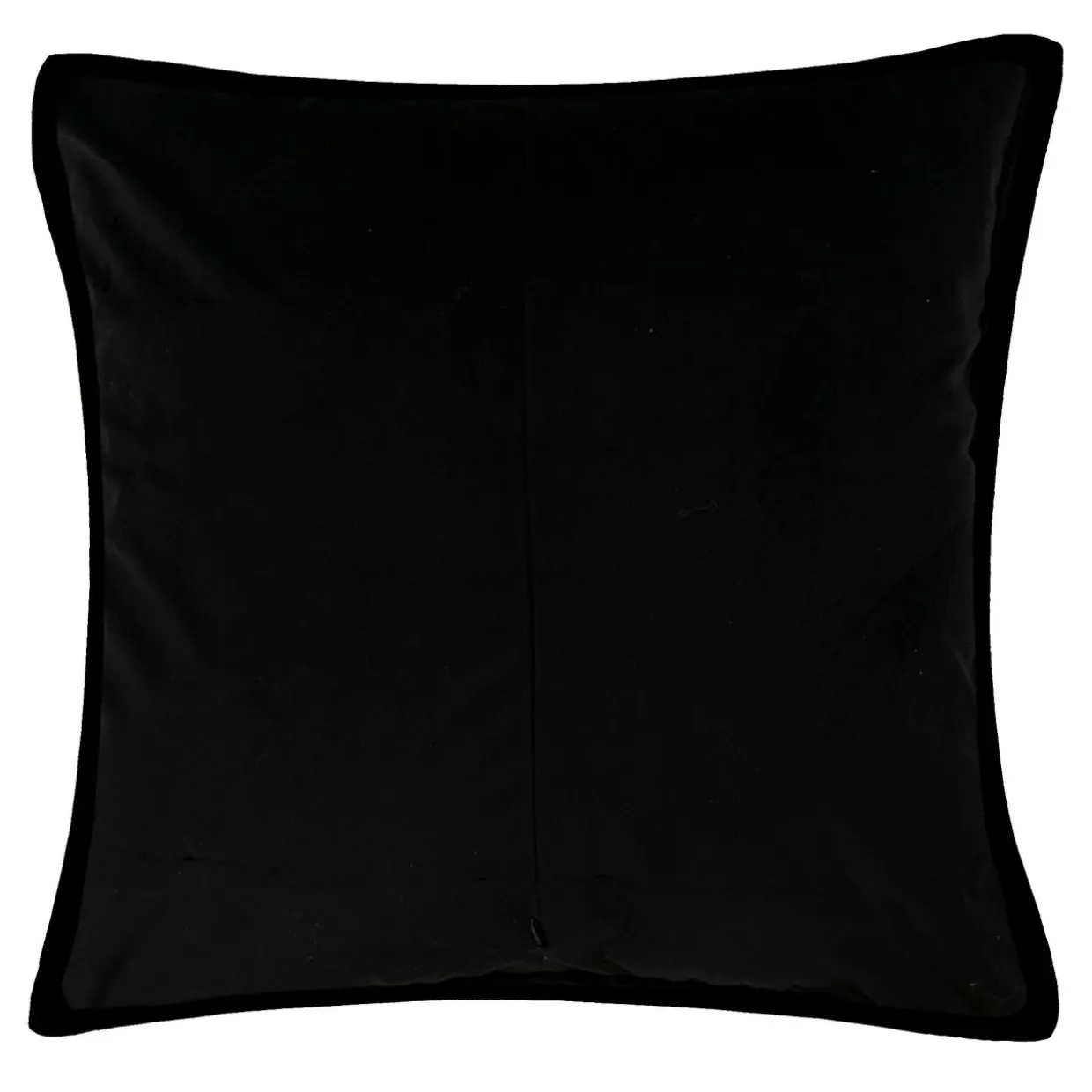 Poszewka welurowa czarna RUNO 45x45 cm