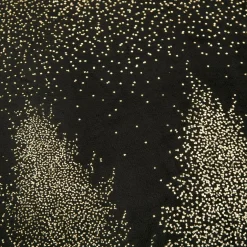 Poszewka welurowa czarna ALASKA 45x45 cm