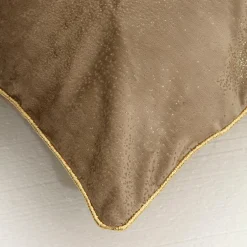 Poszewka welurowa taupe ALASKA 45x45 cm