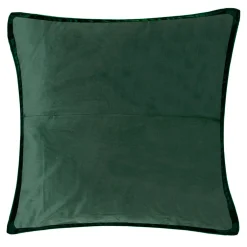 Poszewka welurowa zielona RUNO 45x45 cm
