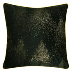 Poszewka welurowa zielona ALASKA 45x45 cm