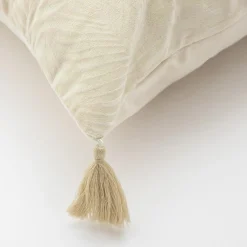 Poszewka welwetowa kremowa ADRIA 45x45 cm