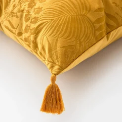 Poszewka welwetowa musztardowa ADRIA 45x45 cm