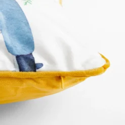 Poszewka z rowerem żółta SUZI 45x45 cm